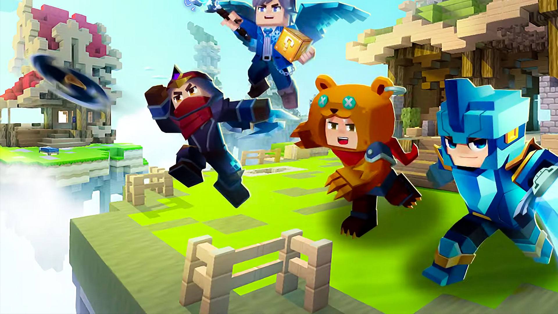 Hình game Blockman Go ngầu chất
