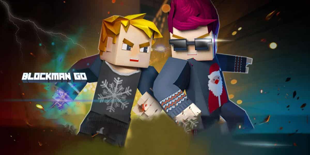 Hình game Blockman Go ngầu lòi