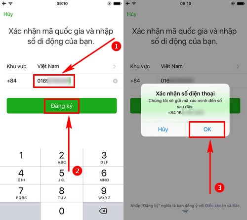 Chọn đúng mã quốc gia cho Việt Nam