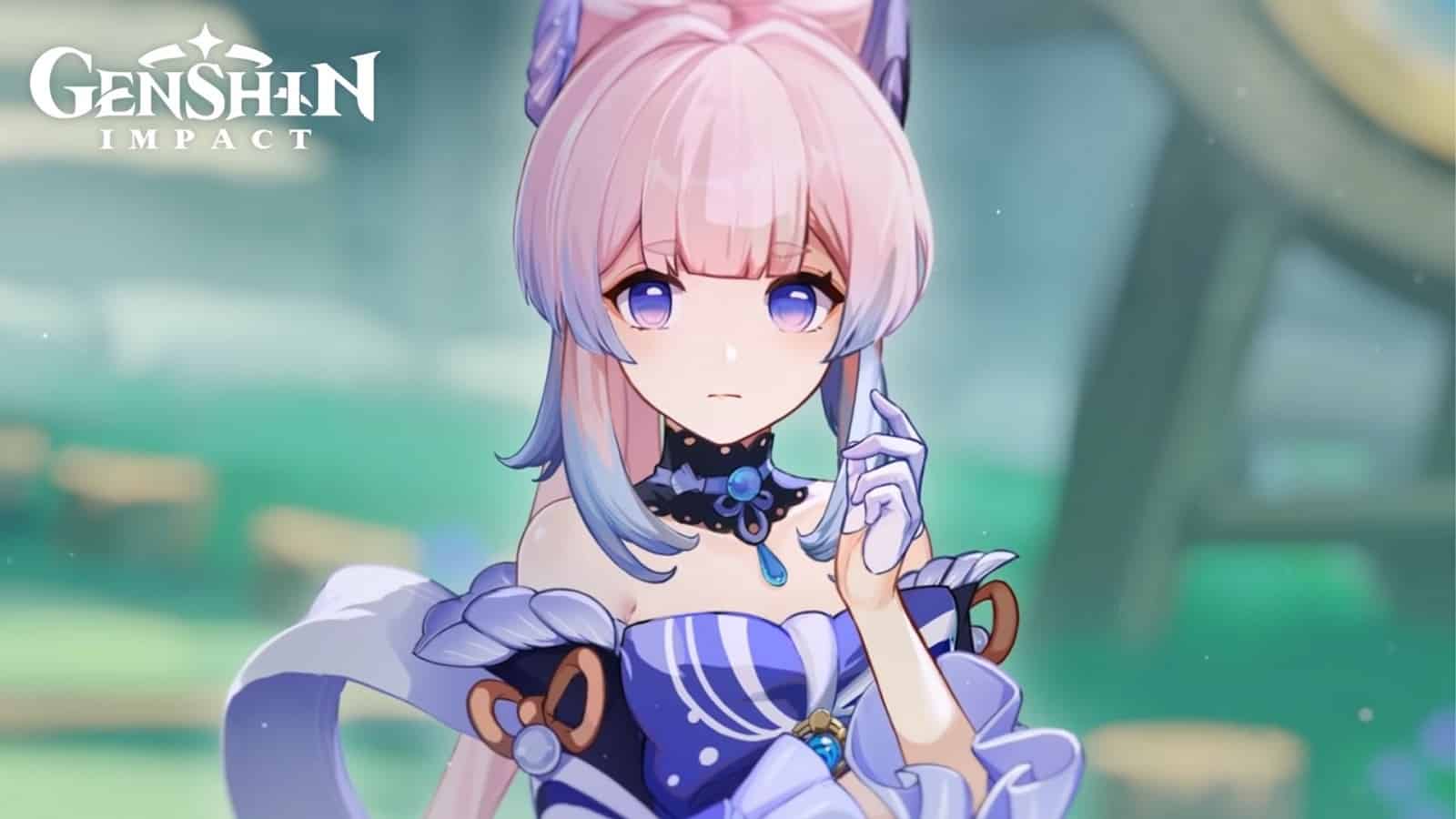 Hình Kokomi Genshin Impact ngây thơ