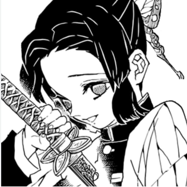 Hình Shinobu Manga ngầu dễ thương