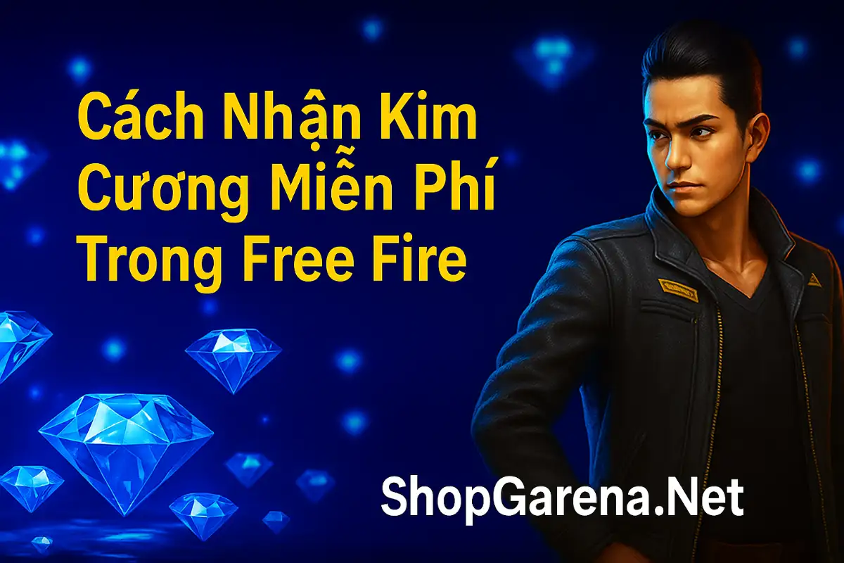 Cách Nhận Kim Cương Miễn Phí Trong Free Fire