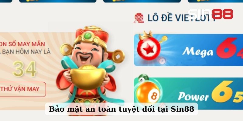 Bảo mậ tại nền tảng cá cược SIN88 an toàn tuyệt đối