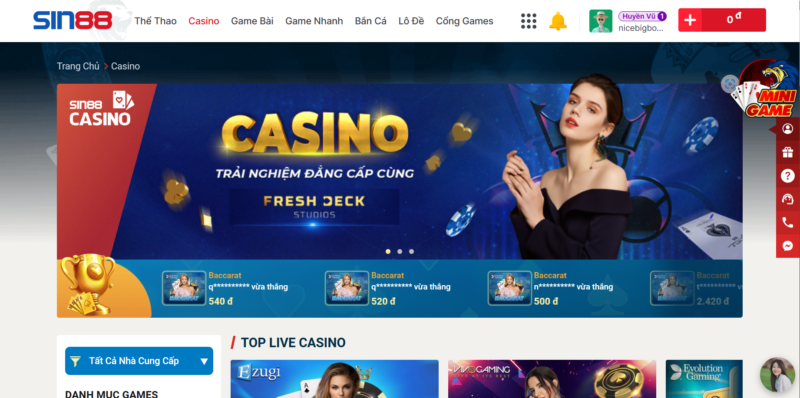 Casino Sin88