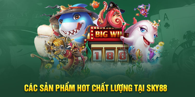 Các sản phẩm HOT chất lượng tại Sky88 