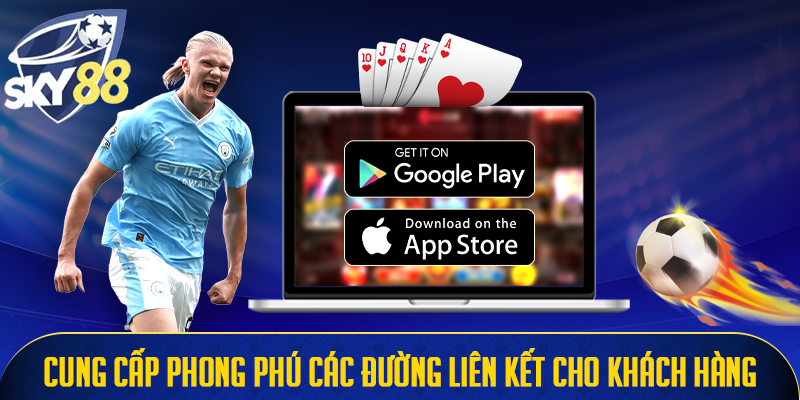 Cung cấp phong phú các đường liên kết cho khách hàng 