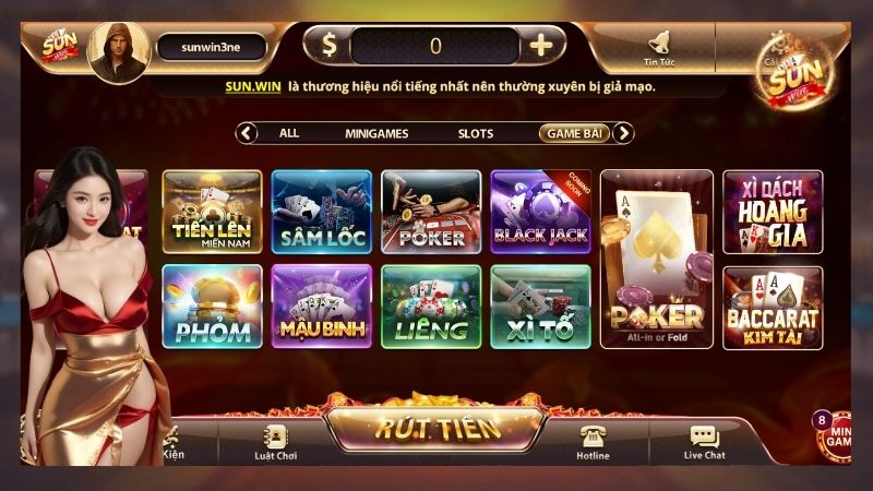Game Bài Sunwin – Sân Chơi Minh Bạch Uy Tín