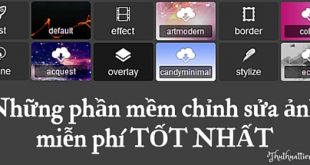 Những phần mềm chỉnh sửa ảnh miễn phí tốt nhất cho máy tính Windows