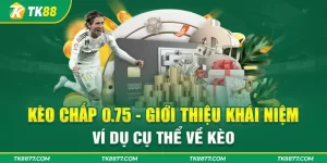 kèo chấp 0.75 tk88