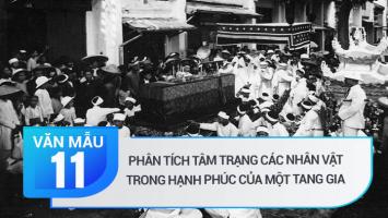 Bài văn phân tích tâm trạng các nhân vật trong 