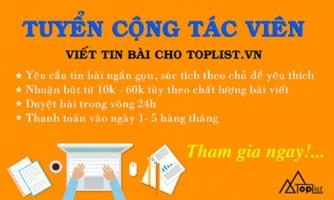 Bước hướng dẫn viết bài trên Toplist.vn