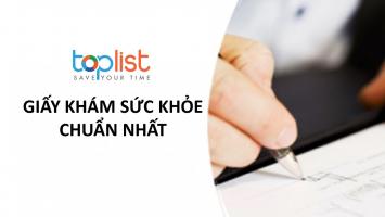 Mẫu giấy khám sức khỏe chuẩn nhất hiện nay