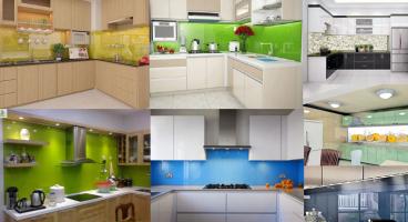 Đơn vị thi công, lắp đặt kính màu ốp bếp chất lượng nhất tại Tp.HCM