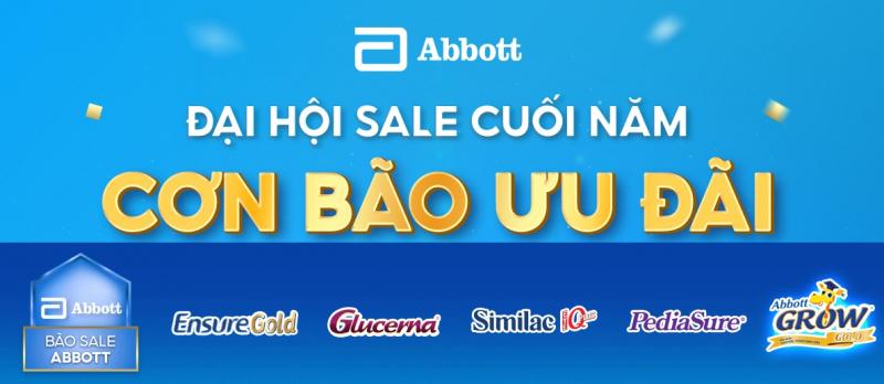 Abbott siêu sale cuối năm - Ưu đãi hấp dẫn cho mẹ và bé