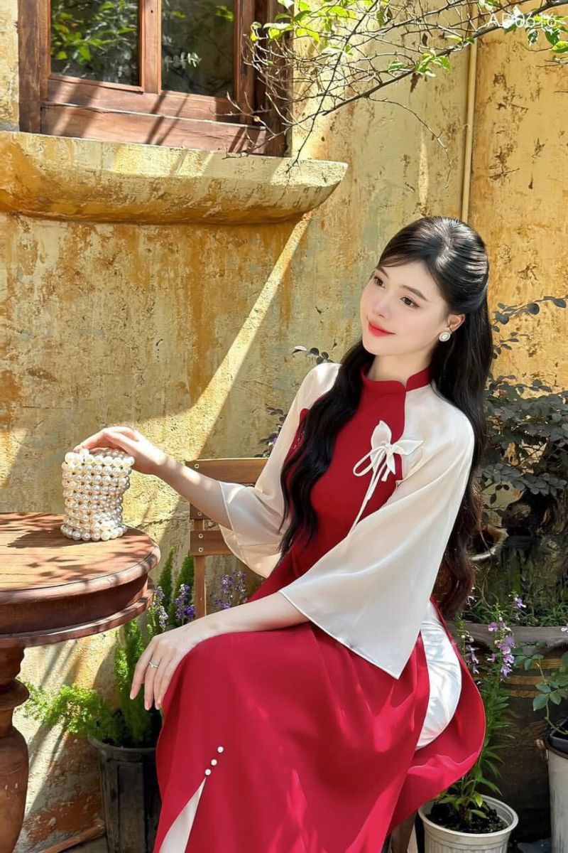 Áo dài Vest Nguyễn