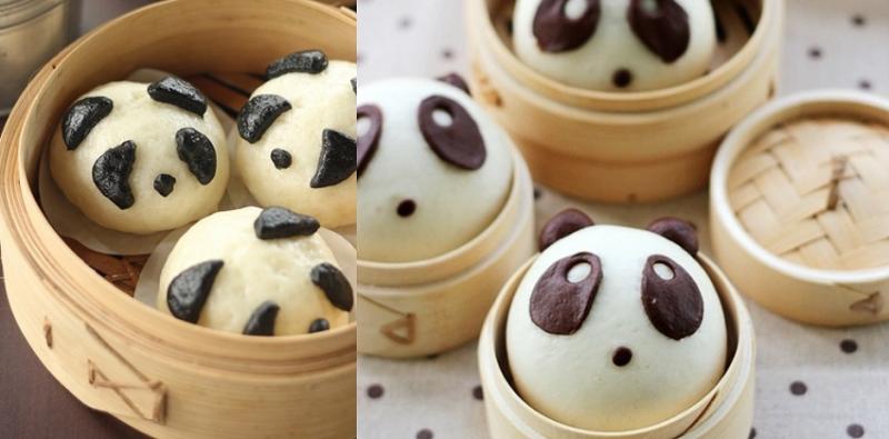 Bánh bao gấu trúc