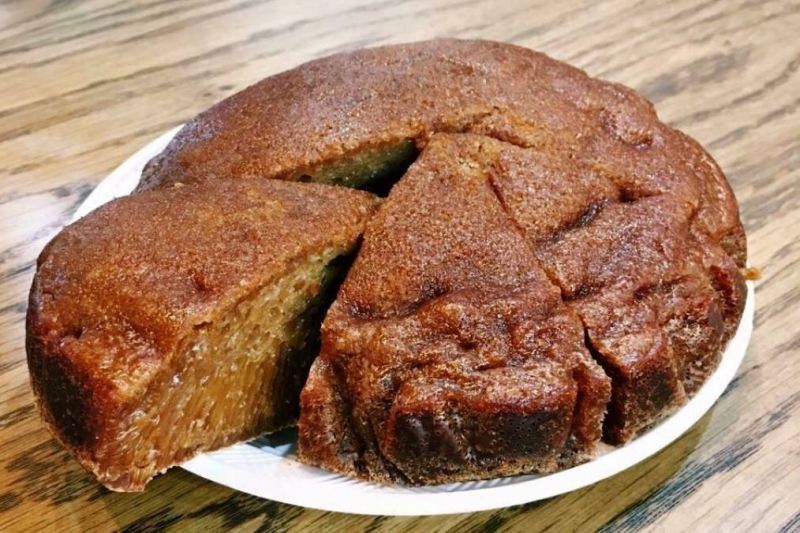 Bánh bò nướng đường đen Hàn Quốc