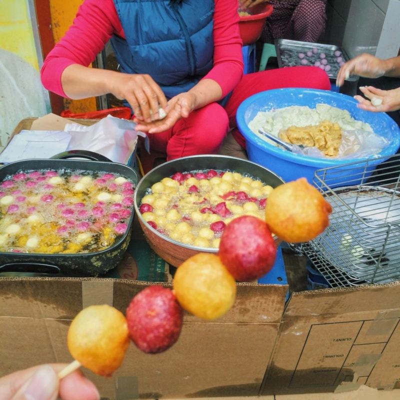 Bánh khoai viên chiên Quỳnh Mai