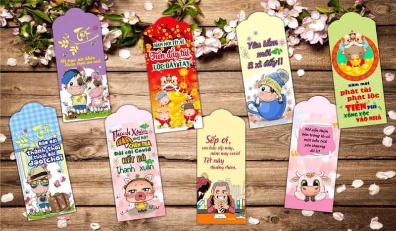 Chắc chắn rằng những đứa trẻ trong gia đình bạn sẽ rất mong chờ các phong bao lì xì xuất hiện trong ngày Tết của chúng.