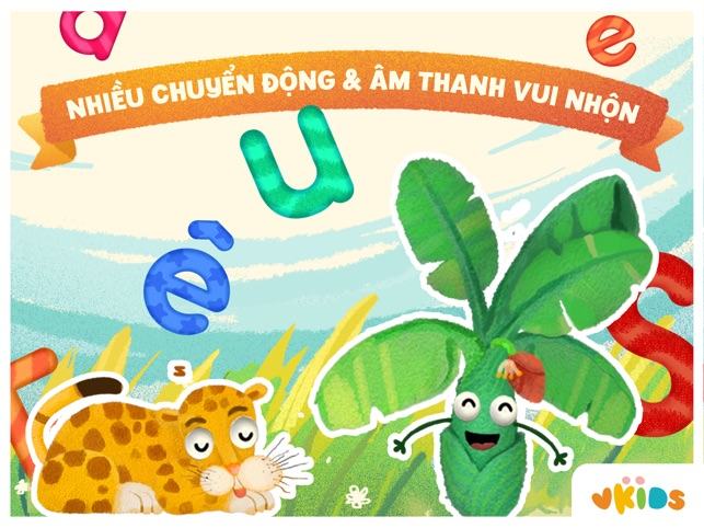 Bé Học Chữ Cái Vkids