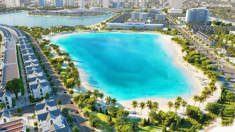 Biển nhân tạo Vinhomes Ocean Park