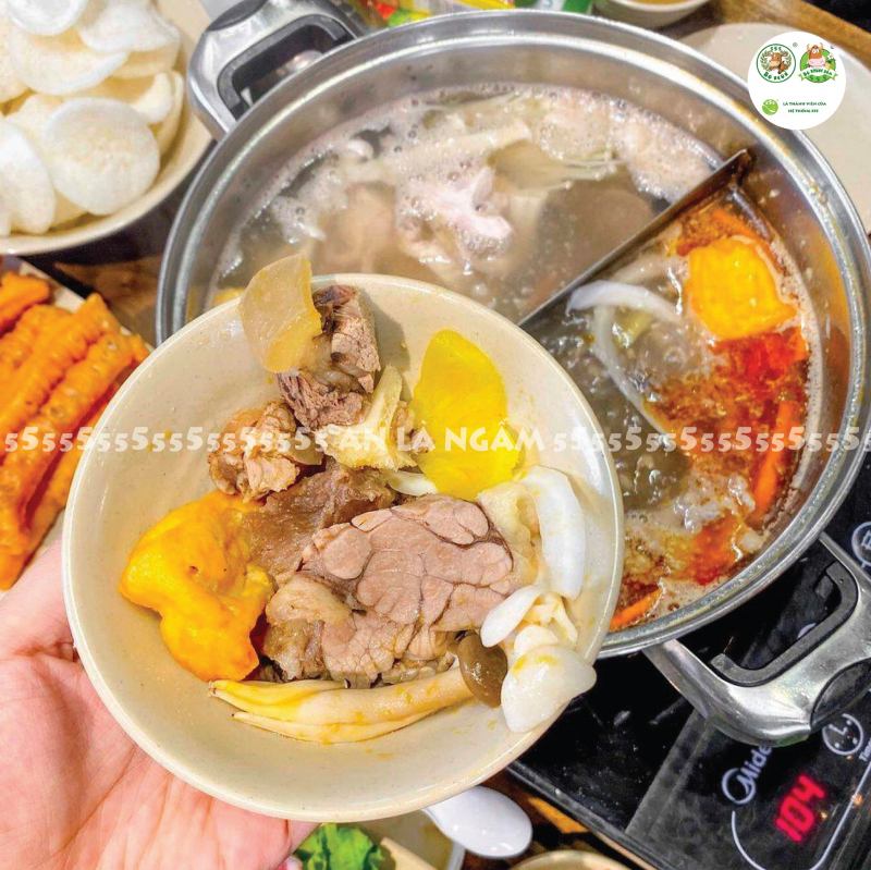 Nhà hàng lẩu bò nhúng dấm 555