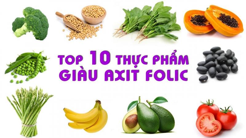 Bổ sung axit folic