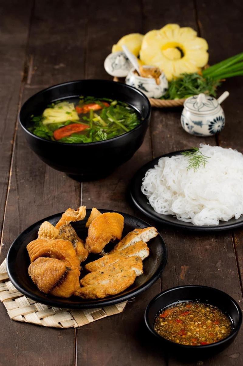 Bún cá chấm CCG