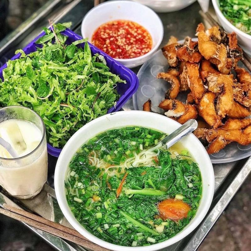 Bún Cá Chấm Trung Văn