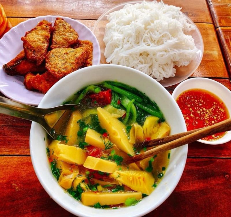 Bún Cá Chấm Trung Văn