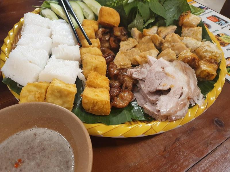 Bún đậu mắm tôm bà Trâm