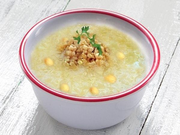 Cháo gà + hạt sen