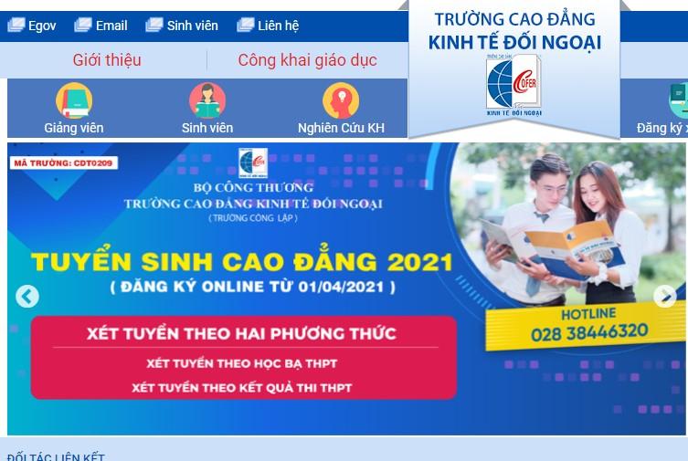 Cao đẳng Kinh tế Đối ngoại
