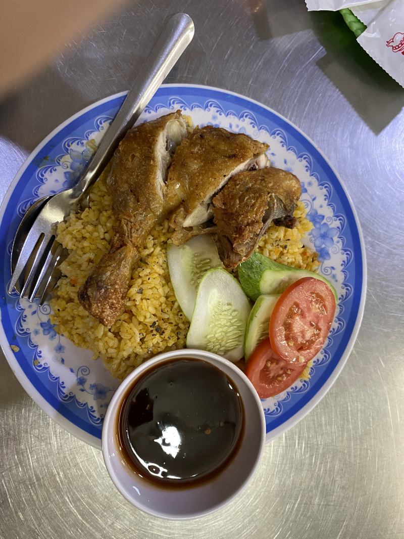 Cơm Gà Xối Mỡ Thanh Được