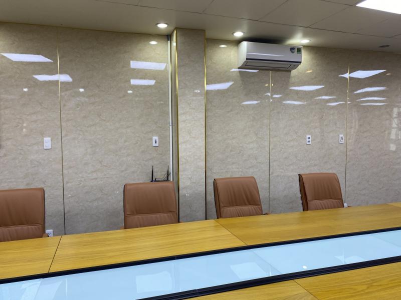 ﻿﻿Tấm nhựa ốp tường PVC giả đá Hoàng An làm cho không gian sang trọng hơn