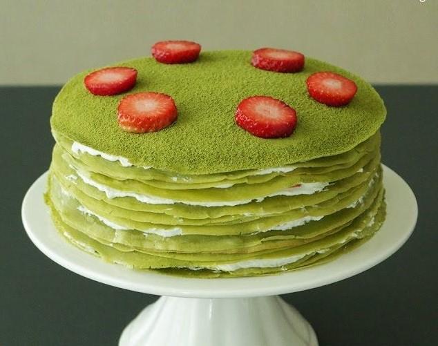 Bánh Crepe Matcha được làm bởi Cooking Tree