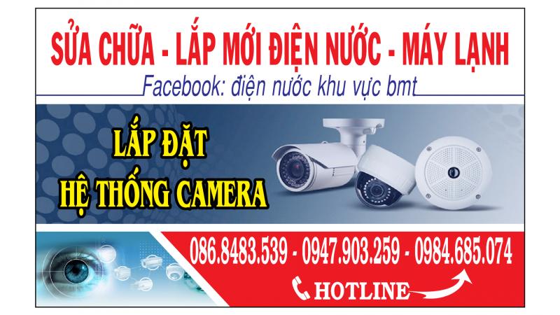 Điện nước khu vực BMT
