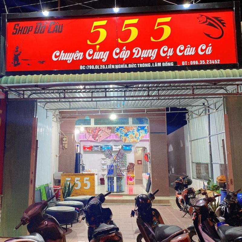 Dụng Cụ Câu Cá 555