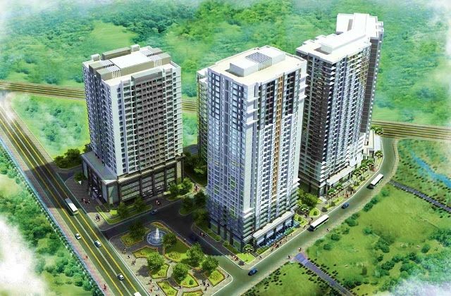 Phối cảnh dự án chung cư E4 Tower Yên Hòa
