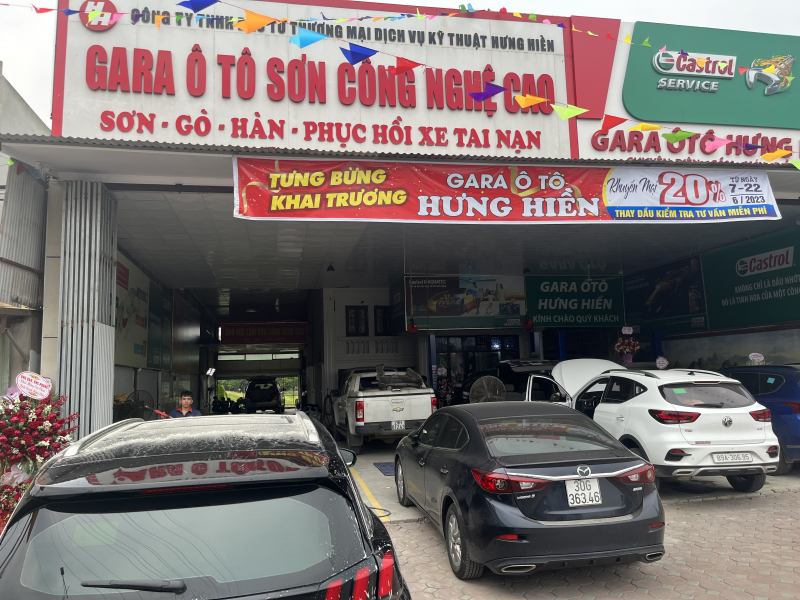 Gara ô tô Hưng Hiền