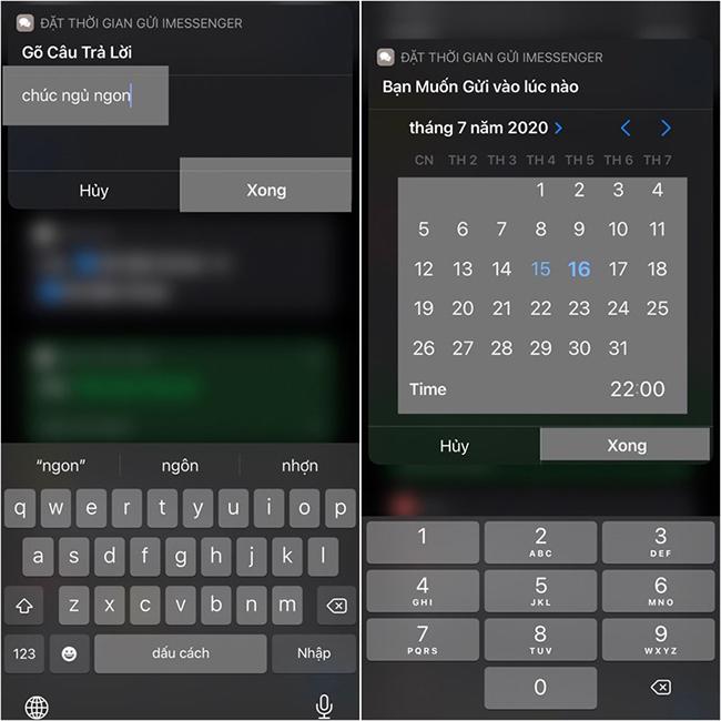 Cách hiển thị giờ nhận tin nhắn trên iPhone
