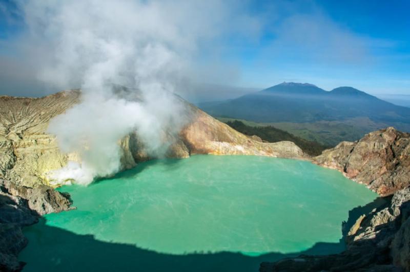 Kawah Ijen Acid Lake, Indonesia