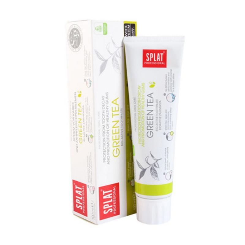 Kem đánh răng ngừa sâu răng SPLAT Green Tea Professional