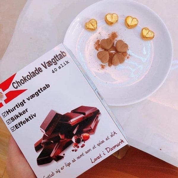 Kẹo giảm cân Chokolade Vaegttab
