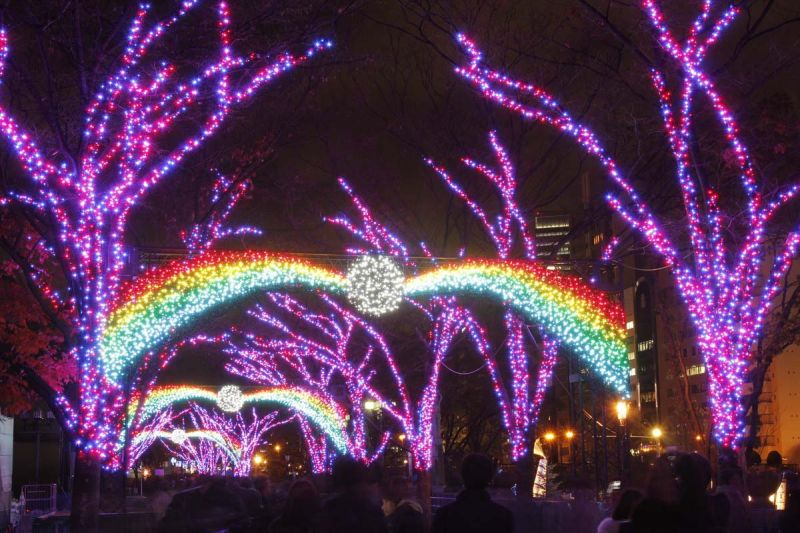 Lễ hội Ánh sáng mùa đông, Osaka, Nhật Bản