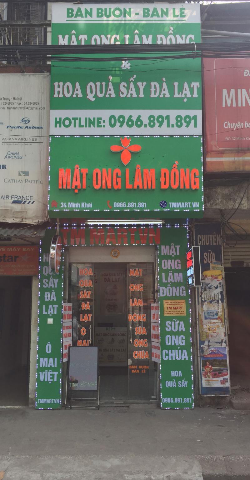 Cửa hàng mật ong TM Mart