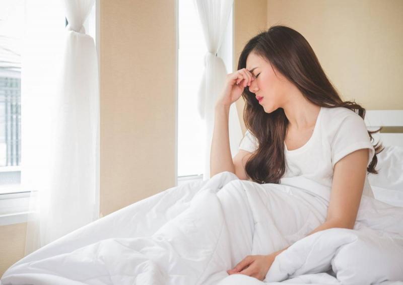 Phụ nữ khi mang thai lượng progesterone sẽ tiết ra nhiều hơn mức bình thường khiến cho họ luôn trong trạng thái mệt mỏi và buồn ngủ