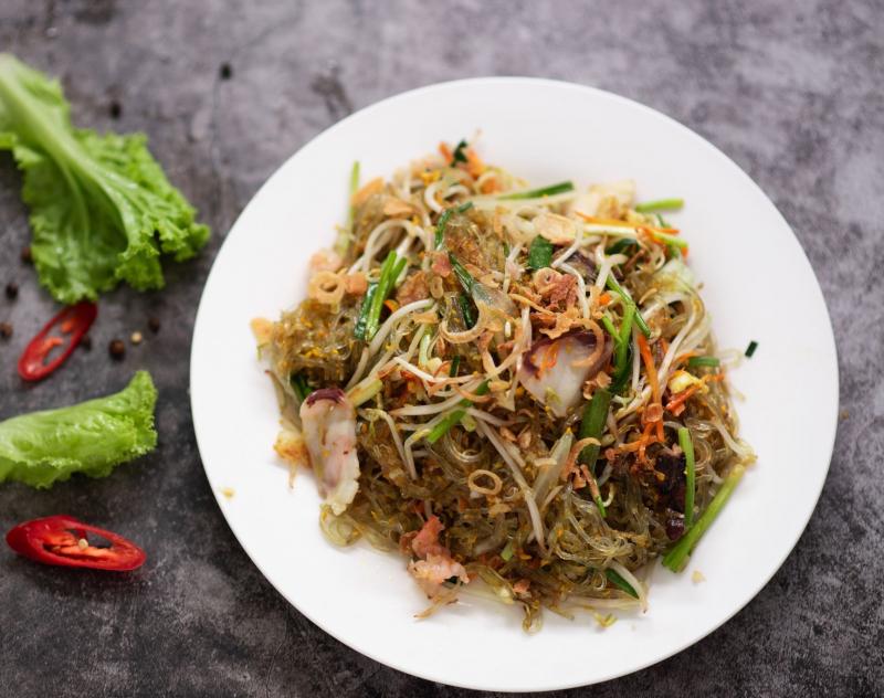 Miến nấu khô