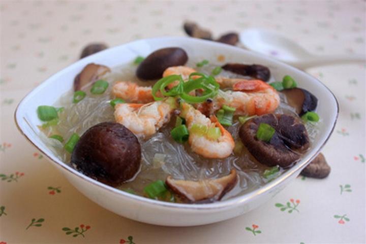 Miến nấu tôm