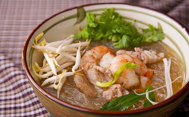 Miến nấu tôm